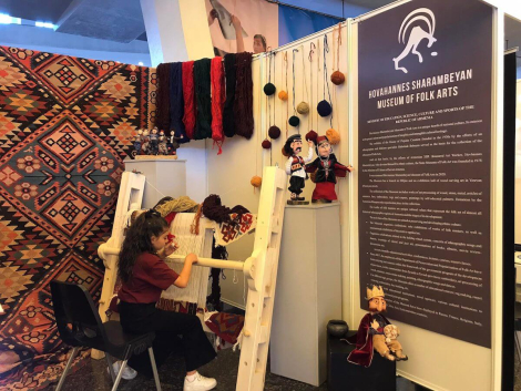 Ազգային մշակույթը ցուցադրող տաղավար՝ ԱԱԲԹ 5-րդ գլոբալ հանդիպմանը