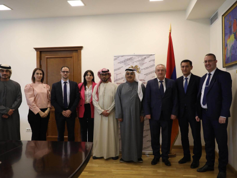 ԿԳՄՍ նախարար Վահրամ Դումանյանն ընդունել է ԱՄԷ պատվիրակությանը