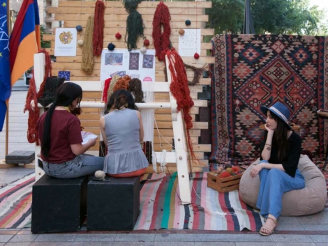 Գորգագործության բաց դաս՝ «Եվրոպական ժառանգության օրեր» ծրագրի շրջանակում