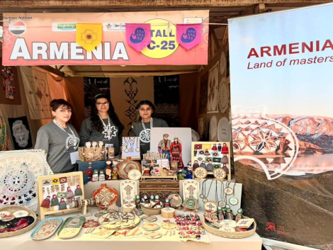 Հայկական ձեռարվեստը ներկայացվում է Սուրաջկունդի արհեստների միջազգային փառատոնին