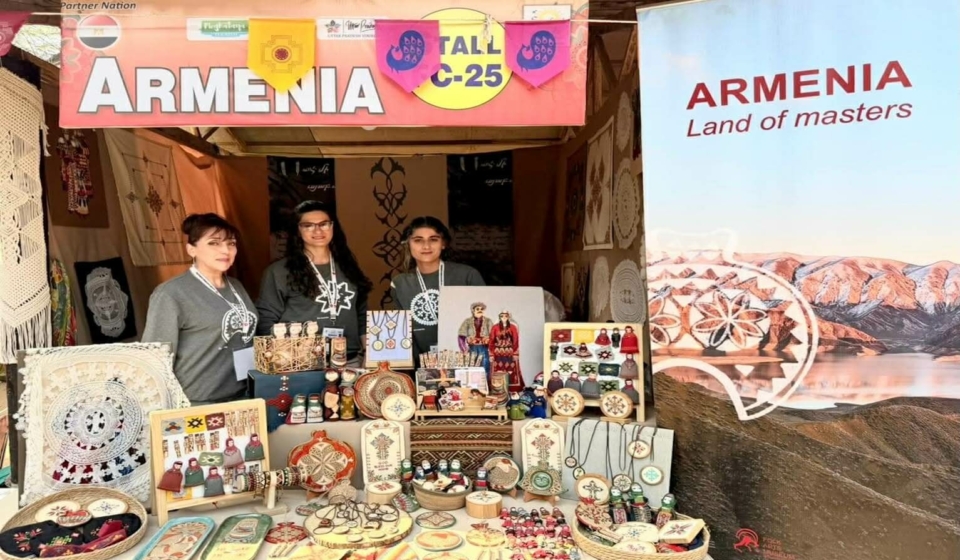 Հայկական ձեռարվեստը ներկայացվում է Սուրաջկունդի արհեստների միջազգային փառատոնին